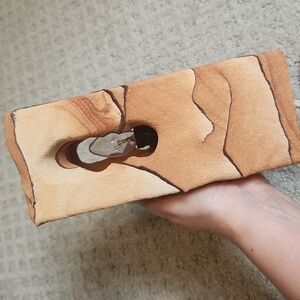 Natural Arizona Sandstone Arch Sculpture Table Lamp Light